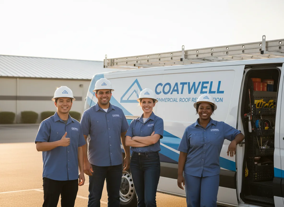 Commercial roof coating company in Mcbrides, MI